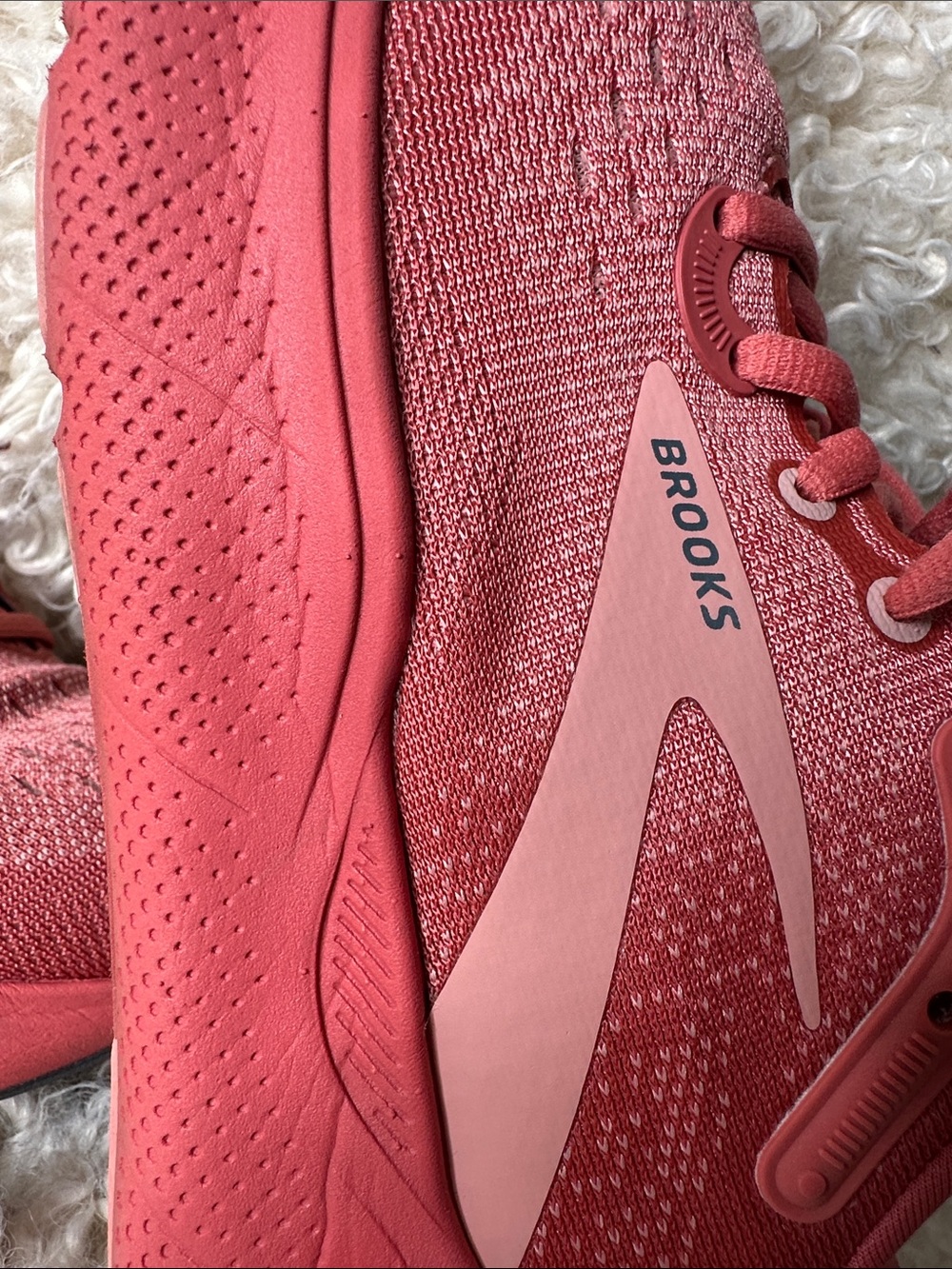 Brooks Women's Athletic Shoes in Coral - Picture 13 of 16